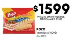 Diarco Pozo vainillas oferta