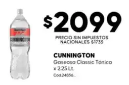 Diarco Cunnington gaseosa classic tónica oferta