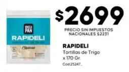 Diarco Rapideli tortillas de trigo oferta
