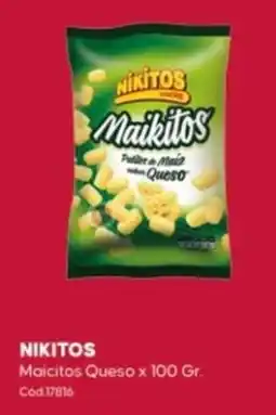Diarco Nikitos maicitos queso oferta