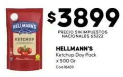 Diarco Hellmann's ketchup doy pack oferta
