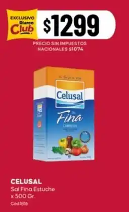 Diarco Celusal sal fina estuche oferta