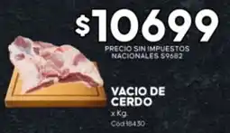 Diarco Vacio de cerdo oferta