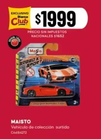 Maisto vehiculo de coleccion surtido
