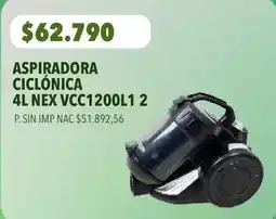 Supermercados Vea Nex aspiradora ciclónica 4l vcc1200l1 2 oferta
