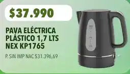Supermercados Vea Nex pava eléctrica oferta