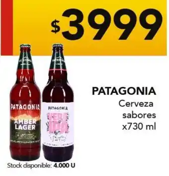 Patagonia cerveza sabores