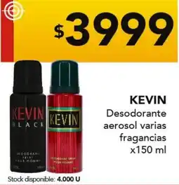 Nini Mayorista Kevin desodorante aerosol varias fragancias oferta