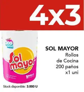 Nini Mayorista Sol mayor rollos de cocina oferta