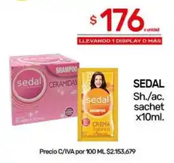Nini Mayorista Sedal shampoo oferta