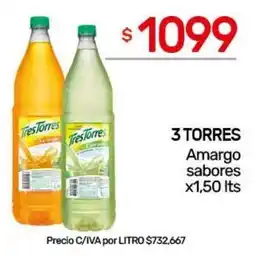 Nini Mayorista Tres torres amargo sabores oferta