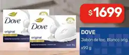 Nini Mayorista Dove jabón de toc. blanco orig. oferta