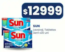 Nini Mayorista Sun lavavaj. tabletas 3en1 oferta