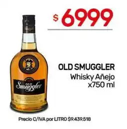 Nini Mayorista Old smuggler whisky añejo oferta
