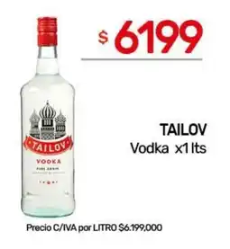 Nini Mayorista Tailov vodka oferta