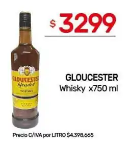 Nini Mayorista Gloucester whisky oferta