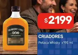 Nini Mayorista Criadores petaca whisky oferta