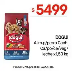 Nini Mayorista Dogui alim.p/perro cach. ca/po/ce/veg/ leche oferta
