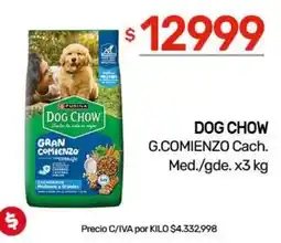 Nini Mayorista Dog chow gran comienzo cachorros oferta