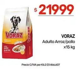 Nini Mayorista Voraz adulto arroz/pollo oferta