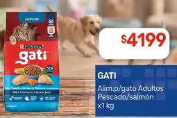Nini Mayorista Gati alimento para gato adultos pescado/salmón oferta