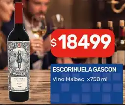 Nini Mayorista Escorihuela gascon vino malbec oferta