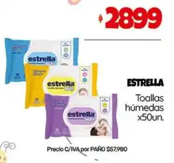 Nini Mayorista Estrella toallas húmedas oferta
