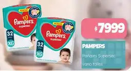 Nini Mayorista Pampers pañales supersec oferta
