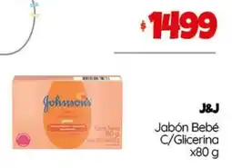 Nini Mayorista J&J jabón bebé c/glicerina oferta