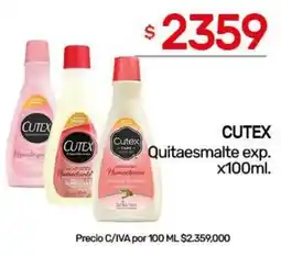 Nini Mayorista Cutex quitasmalte oferta