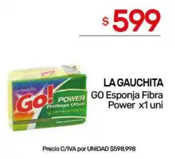 Nini Mayorista La gauchita go esponja fibra power oferta