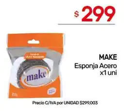Nini Mayorista Make esponja acero oferta