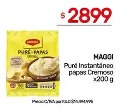 Nini Mayorista Maggi puré instantáneo papas cremoso oferta