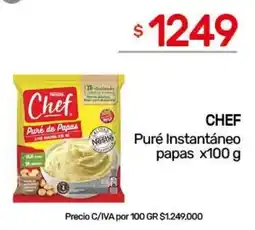 Nini Mayorista Chef puré instantáneo papas oferta