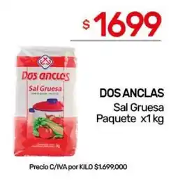 Nini Mayorista Dos anclas sal gruesa oferta