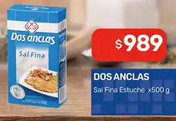 Nini Mayorista Dos anclas sal fina oferta