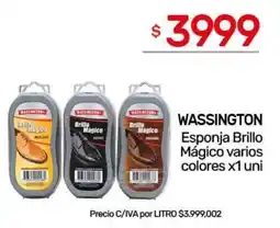 Nini Mayorista Wassington esponja brillo magico varios colores oferta