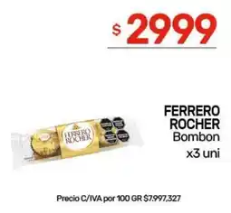 Nini Mayorista Ferrero rocher bombon oferta