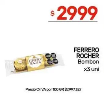 Ferrero rocher bombon