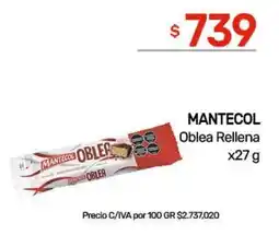 Nini Mayorista Mantecol oblea rellena oferta