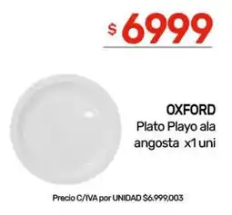 Nini Mayorista Oxford plato playo ala angosta oferta