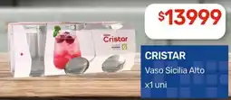 Nini Mayorista Cristar vaso sicilia alto oferta
