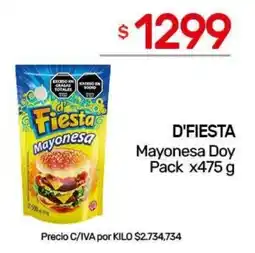 Nini Mayorista D'fiesta mayonesa oferta