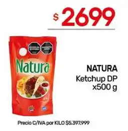 Nini Mayorista Natura ketchup dp oferta