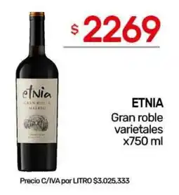 Nini Mayorista Etnia gran roble varietales oferta