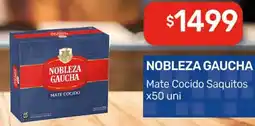 Nini Mayorista Nobleza gaucha mate cocido saquitos oferta