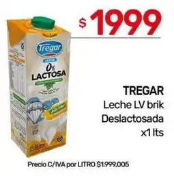Nini Mayorista Tregar leche lv brik deslactosada oferta