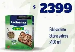Nini Mayorista Ledesma edulcorante stevia sobres oferta