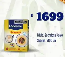 Nini Mayorista Ledesma edulc sucralosa polvo oferta