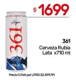 Nini Mayorista 361 cerveza rubia oferta